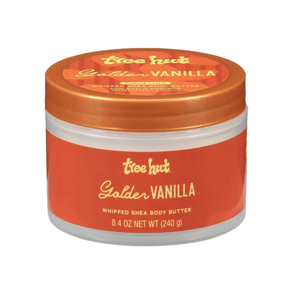TREE HUT Golden Vanilla Whipped Body Butter 240g - Баттер для тіла TREE HUT Golden Vanilla Whipped Body Butter 240g - Баттер для тіла